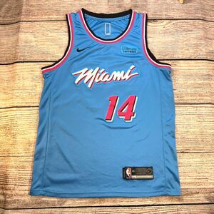 Authentic Miami Heat Tyler Herro #14 Vice City Edition Nike NBA Jersey Size 48